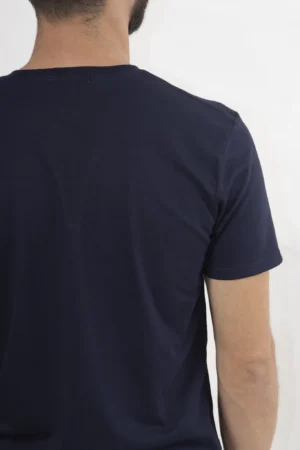 Camiseta Basica Azul Oscuro