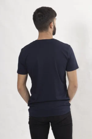 Camiseta Basica Azul Oscuro