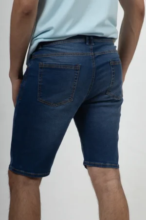 Bermuda índigo Azul Medio