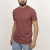 Camiseta Básica 100% algodón Terracota