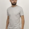 Camiseta Básica 100% algodón Gris Claro