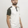 Camiseta tipo Polo Beige