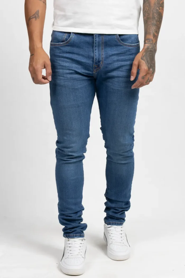 Jean de Hombre Slim Fit. Azul Claro