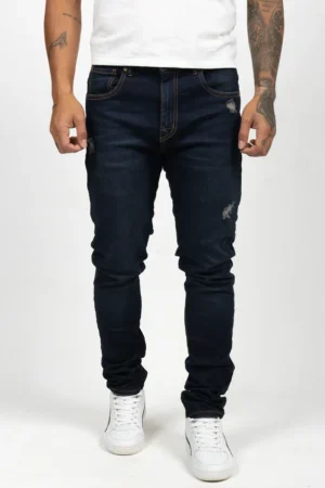 Jean de Hombre Slim Fit. Azul Medio