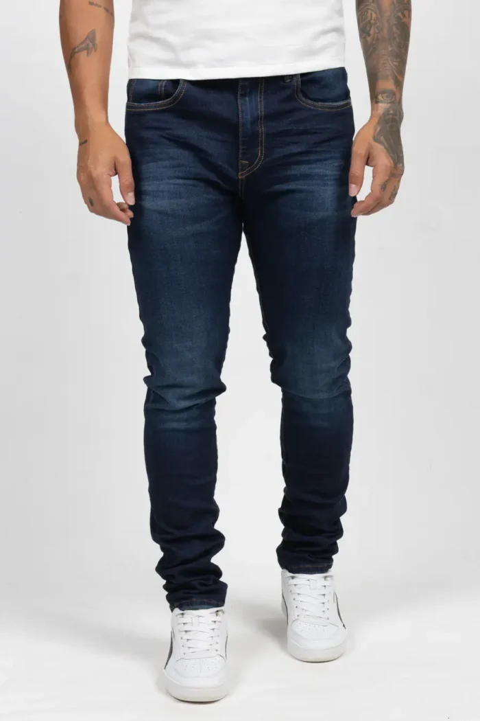 Jean de Hombre Slim Fit. Azul Oscuro