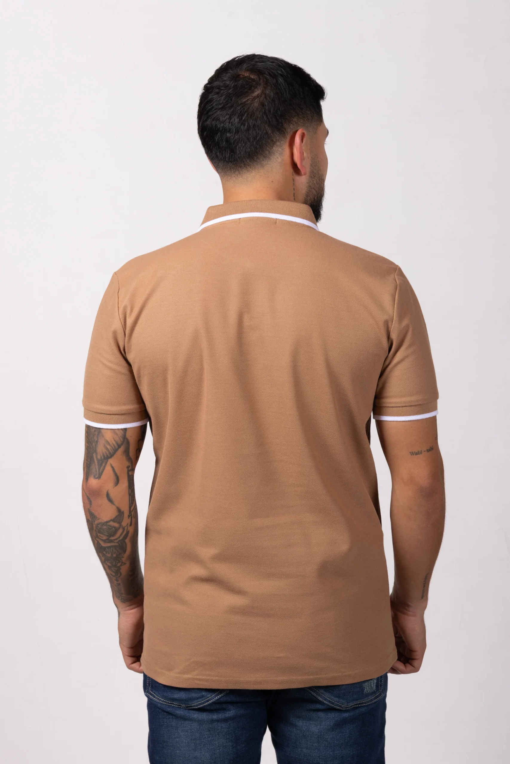 Camiseta Tipo Polo de Hombre, 65% poliéster 35% algodón. Arequipe - Image 4
